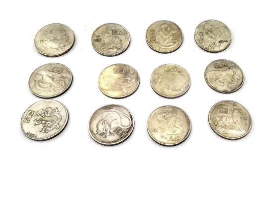 Монеты коллекционные «Гороскоп» (d 3.8 см) (н-р 12 шт.) купить в интернет магазине подарков ПраздникШоп