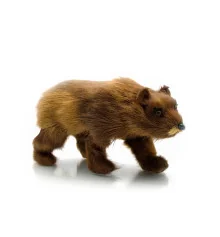 Медведь (натуральный мех) (22×11×7 см) купить в интернет магазине подарков ПраздникШоп