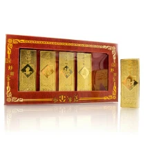 Золотые слитки (5 шт.) (16.5×9×2 см) купить в интернет магазине подарков ПраздникШоп