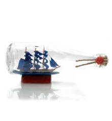 Модель парусника в бутылке (20×8×6.5 см) купить в интернет магазине подарков ПраздникШоп