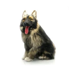 Собака (натуральный мех) (26×22×10 см) купить в интернет магазине подарков ПраздникШоп