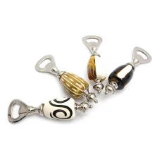 Открывашка для бутылок (металл и рог) (14.5×4.53 купить в интернет магазине подарков ПраздникШоп