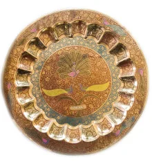 Тарелка бронзовая настенная (48 см) купить в интернет магазине подарков ПраздникШоп