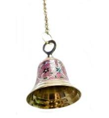 Колокол с рисунком на цепи (d-12 купить в интернет магазине подарков ПраздникШоп