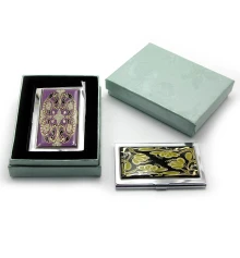 Визитница «Серебро» купить в интернет магазине подарков ПраздникШоп