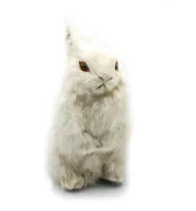 Кролик (натуральный мех) (22×15×10 см) купить в интернет магазине подарков ПраздникШоп