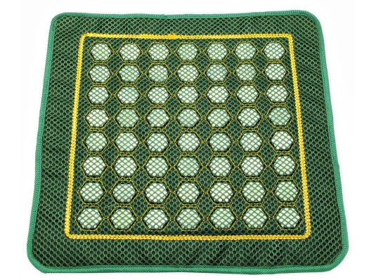 Коврик массажный с нефритовыми вставками «Соты» (42.5×42.5 см) купить в интернет магазине подарков ПраздникШоп