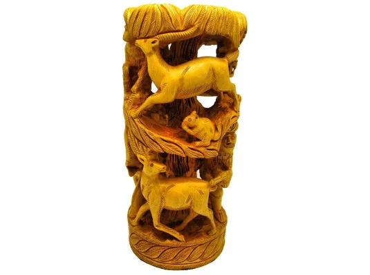 Фигура деревянная «Животные» (30×14 см) купить в интернет магазине подарков ПраздникШоп