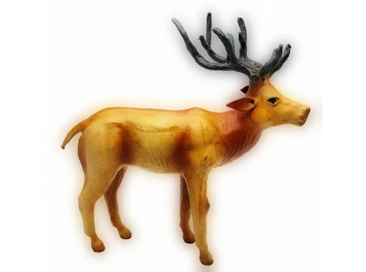 Олень кожа (34×34×9 см) (12") купить в интернет магазине подарков ПраздникШоп