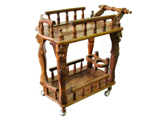 Стол сервировочный розовое дерево (63×39×95 см) купить в интернет магазине подарков ПраздникШоп