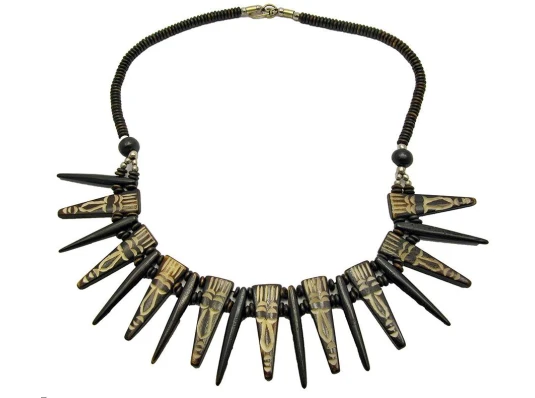 Ожерелье резное из кости (50 см) купить в интернет магазине подарков ПраздникШоп