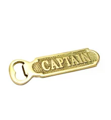 Открывашка для бутылок бронза (Captain) (14×4.5×0.3 см) купить в интернет магазине подарков ПраздникШоп