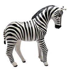 Зебра кожа (30×26×9 см) (12") купить в интернет магазине подарков ПраздникШоп