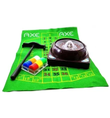 Казино (в н-ре сукно с фишками) (25×25×9 см) купить в интернет магазине подарков ПраздникШоп