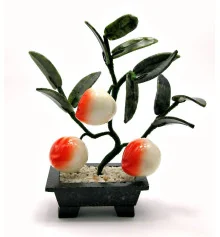 Дерево персик (3 плода) (18×19×7 см) купить в интернет магазине подарков ПраздникШоп