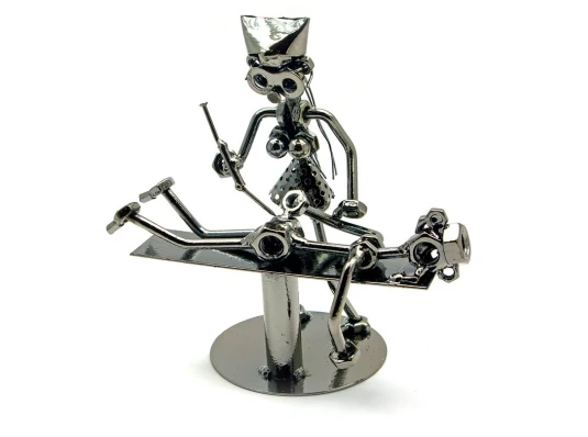 Техно-арт «Леди доктор» металл (19×19.5×10 см) купить в интернет магазине подарков ПраздникШоп