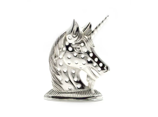 Подставка под кольца «Единорог» (12×8.5×3 см)«Серебро» купить в интернет магазине подарков ПраздникШоп