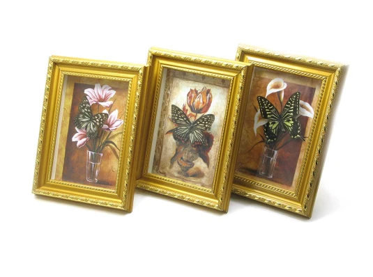 Бабочка в рамке (20.5×15.5×3.5 см) купить в интернет магазине подарков ПраздникШоп