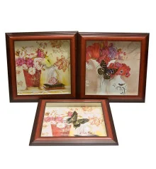 Бабочка в рамке (30×30×2.5 см) купить в интернет магазине подарков ПраздникШоп