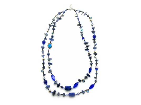 Бусы с камнями (62 см) купить в интернет магазине подарков ПраздникШоп