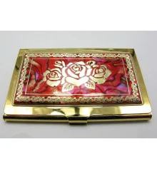 Визитница «Золото» (9.5×6.5×0.5 см)19306 K купить в интернет магазине подарков ПраздникШоп