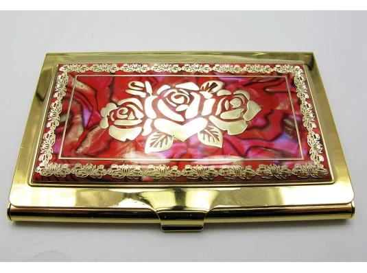 Визитница «Золото» (9.5×6.5×0.5 см)19306 K купить в интернет магазине подарков ПраздникШоп