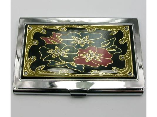 Визитница «Серебро» (9.5×6.5×0.5 см)19328 B купить в интернет магазине подарков ПраздникШоп