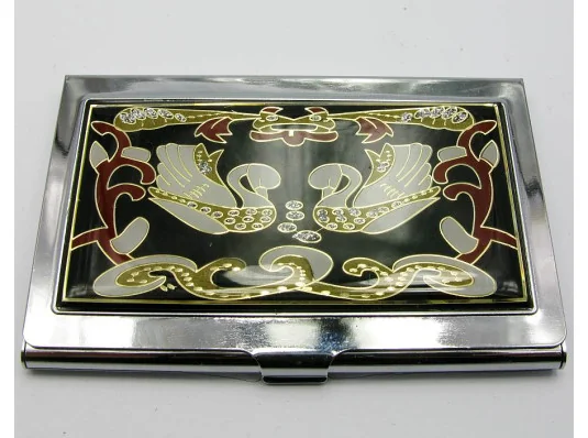 Визитница «Серебро» (9.5×6.5×0.5 см)19328 F купить в интернет магазине подарков ПраздникШоп