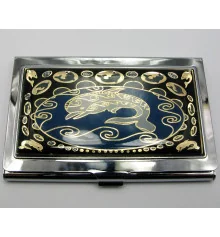 Визитница «Серебро» (9.5×6.5×0.5 см)19328 I купить в интернет магазине подарков ПраздникШоп