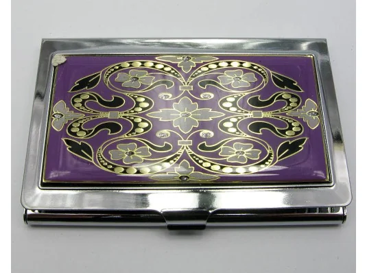 Визитница «Серебро» (9.5×6.5×0.5 см)19328 J купить в интернет магазине подарков ПраздникШоп