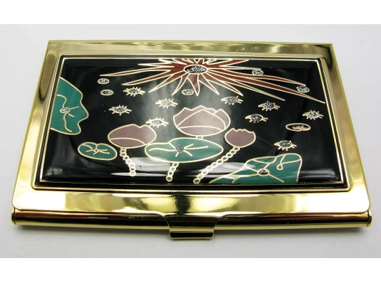 Визитница «Золото» (9.5×6.5×0.5 см)19310 C купить в интернет магазине подарков ПраздникШоп