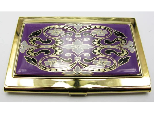 Визитница «Золото» (9.5×6.5×0.5 см)19310 D купить в интернет магазине подарков ПраздникШоп