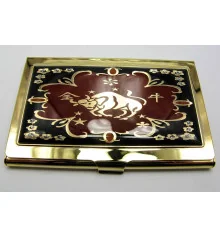 Визитница «Золото» (9.5×6.5×0.5 см)19310 E купить в интернет магазине подарков ПраздникШоп