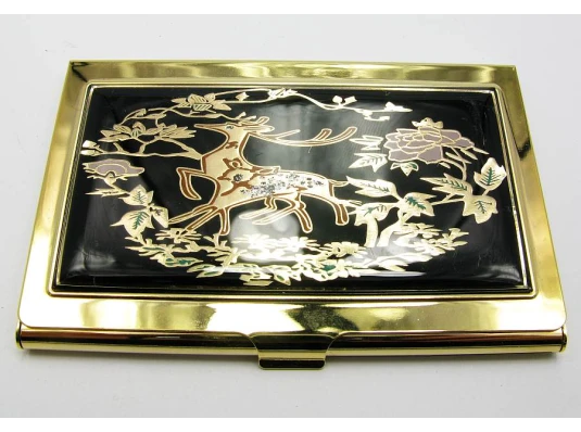 Визитница «Золото» (9.5×6.5×0.5 см)19310 K купить в интернет магазине подарков ПраздникШоп