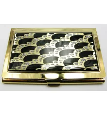 Визитница «Золото» (9.5×6.5×0.5 см)19310 R купить в интернет магазине подарков ПраздникШоп