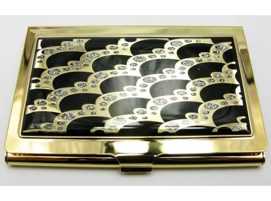 Визитница «Золото» (9.5×6.5×0.5 см)19310 R купить в интернет магазине подарков ПраздникШоп