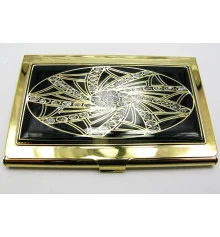 Визитница «Золото» (9.5×6.5×0.5 см)19310 T купить в интернет магазине подарков ПраздникШоп