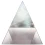 Пирамида хрустальная (7×7×7 см) купить в интернет магазине подарков ПраздникШоп