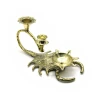 Свічник «Скорпіон» бронзовий (15.5×9×7.5 см)