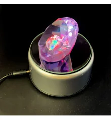 Подставка-подсветка под кристалл вращающаяся (17×10×5.5 см) купить в интернет магазине подарков ПраздникШоп