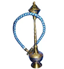 Кальян бронзовый желтый (1 персона)(10") (25 см) купить в интернет магазине подарков ПраздникШоп