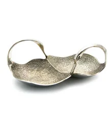 Менажница «Лебеди» хром (18.5×7.5×9 см) купить в интернет магазине подарков ПраздникШоп