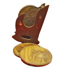 Подстаканник розовое дерево «Кресло» (14×7×10 см) купить в интернет магазине подарков ПраздникШоп