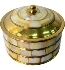 Шкатулка бронзовая с перламутром (d-7 купить в интернет магазине подарков ПраздникШоп