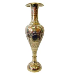 Ваза бронзовая цветная (77×20×20 см) купить в интернет магазине подарков ПраздникШоп