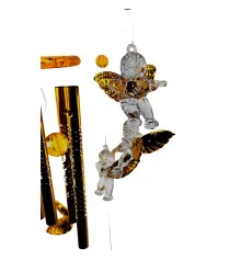 Музыка ветра «Ангелы с золотыми крыльями» купить в интернет магазине подарков ПраздникШоп