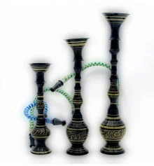 Кальяны черные бронзовые (н-р 3 шт.) (6.8 купить в интернет магазине подарков ПраздникШоп