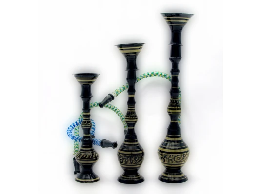 Кальяны черные бронзовые (н-р 3 шт.) (6.8 купить в интернет магазине подарков ПраздникШоп