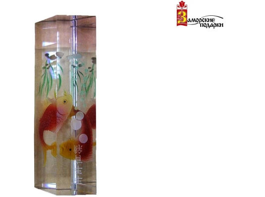 Призма хрустальная «Рыбы» купить в интернет магазине подарков ПраздникШоп