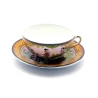 Чашка+блюдце фарфор (150мл) (SBS112-4) «Золотой» (h-4.5 см,d-9.5 см d блюдца-13 см)
